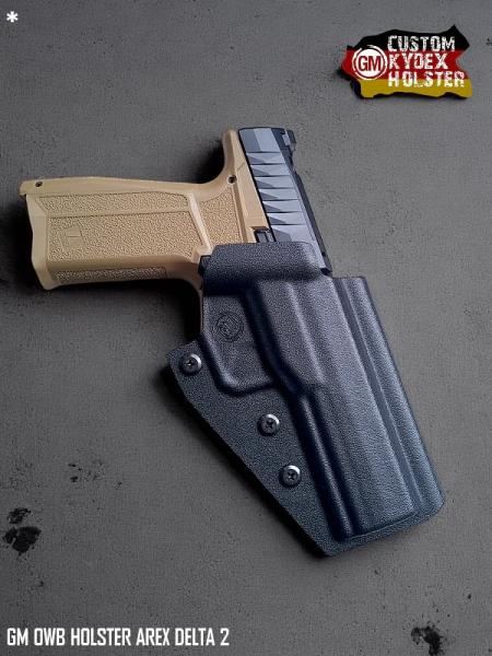 Preview: GM OWB Custom Kydex Holster Multi Mount Arex